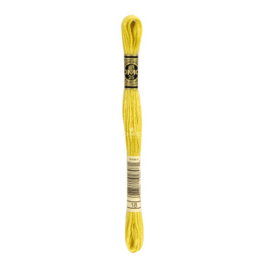 Mouliné spécial DMC 117MC - Nuances vert / marron / jaune / rouge