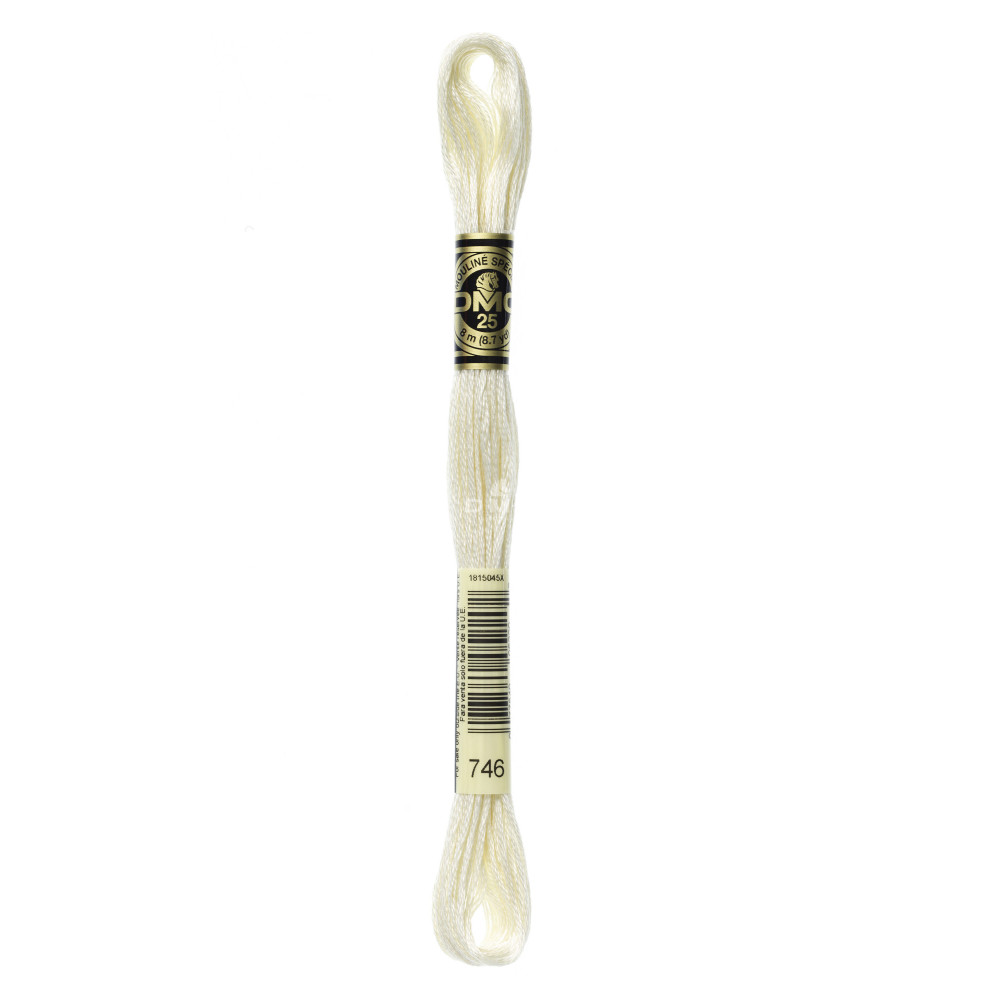 Mouliné spécial DMC 117MC - Nuances vert / marron / jaune / rouge