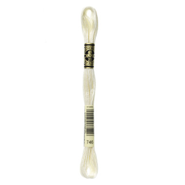 Mouliné spécial DMC 117MC - Nuances vert / marron / jaune / rouge