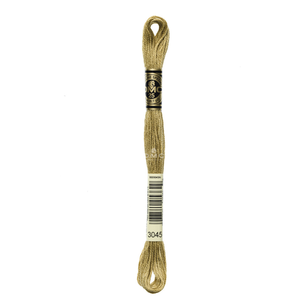 Mouliné spécial DMC 117MC - Nuances vert / marron / jaune / rouge