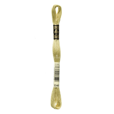 Mouliné spécial DMC 117MC - Nuances vert / marron / jaune / rouge