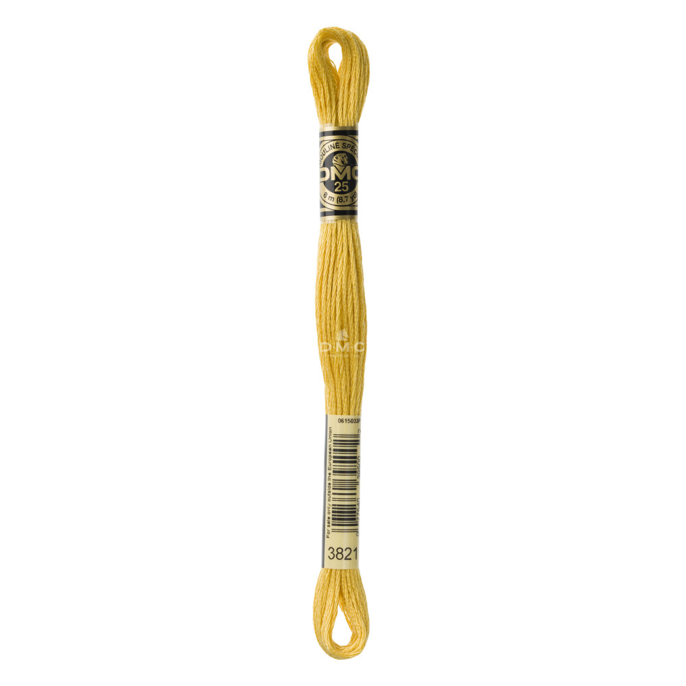 Mouliné spécial DMC 117MC - Nuances vert / marron / jaune / rouge