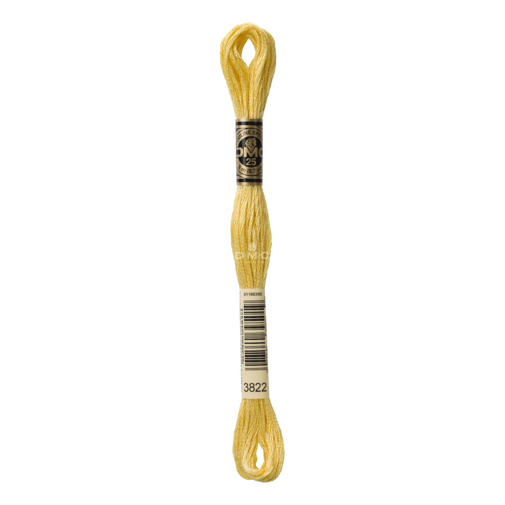 Mouliné spécial DMC 117MC - Nuances vert / marron / jaune / rouge