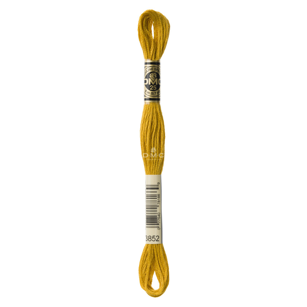 Mouliné spécial DMC 117MC - Nuances vert / marron / jaune / rouge