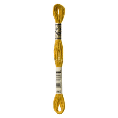 Mouliné spécial DMC 117MC - Nuances vert / marron / jaune / rouge
