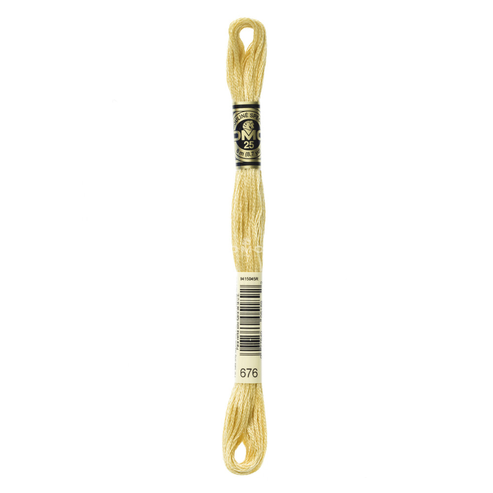 Mouliné spécial DMC 117MC - Nuances vert / marron / jaune / rouge