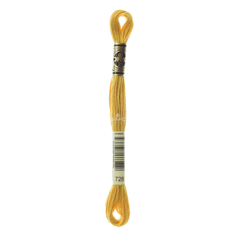 Mouliné spécial DMC 117MC - Nuances vert / marron / jaune / rouge