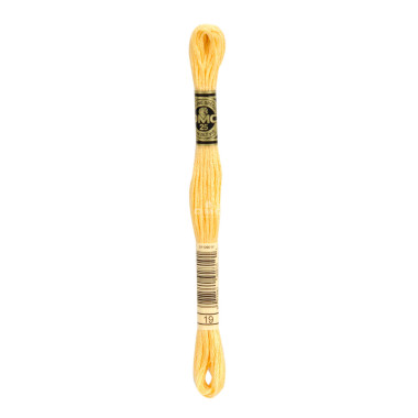 Mouliné spécial DMC 117MC - Nuances vert / marron / jaune / rouge