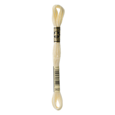 Mouliné spécial DMC 117MC - Nuances vert / marron / jaune / rouge
