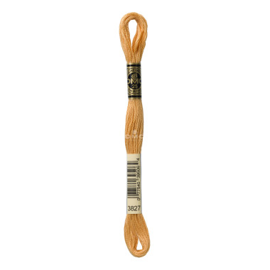 Mouliné spécial DMC 117MC - Nuances vert / marron / jaune / rouge