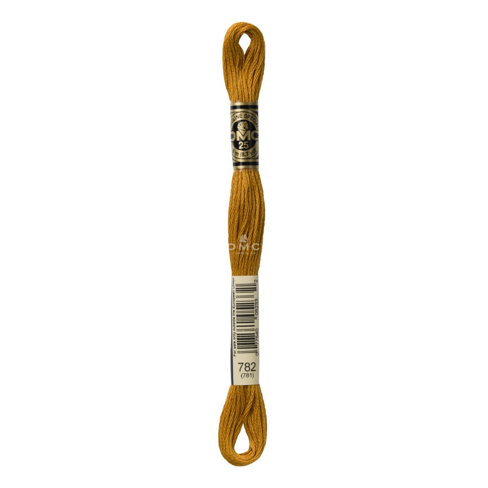 Mouliné spécial DMC 117MC - Nuances vert / marron / jaune / rouge