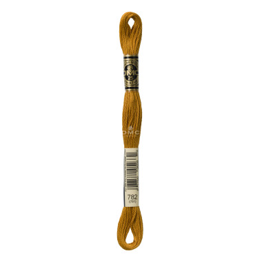 Mouliné spécial DMC 117MC - Nuances vert / marron / jaune / rouge