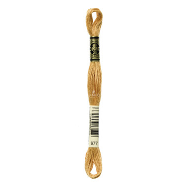 Mouliné spécial DMC 117MC - Nuances vert / marron / jaune / rouge