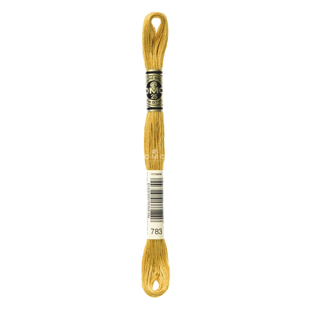 Mouliné spécial DMC 117MC - Nuances vert / marron / jaune / rouge