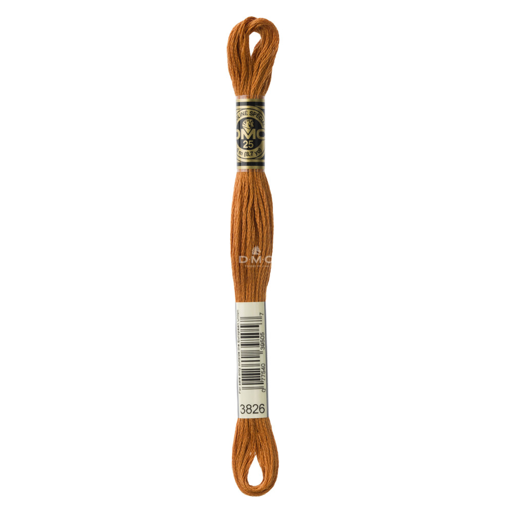 Mouliné spécial DMC 117MC - Nuances vert / marron / jaune / rouge