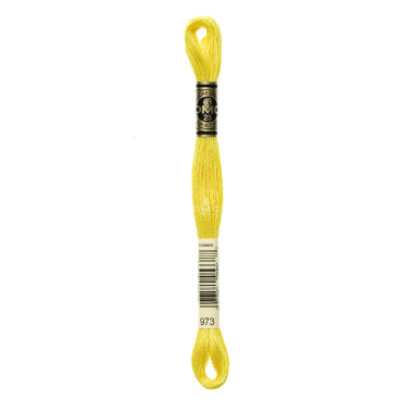 Mouliné spécial DMC 117MC - Nuances vert / marron / jaune / rouge