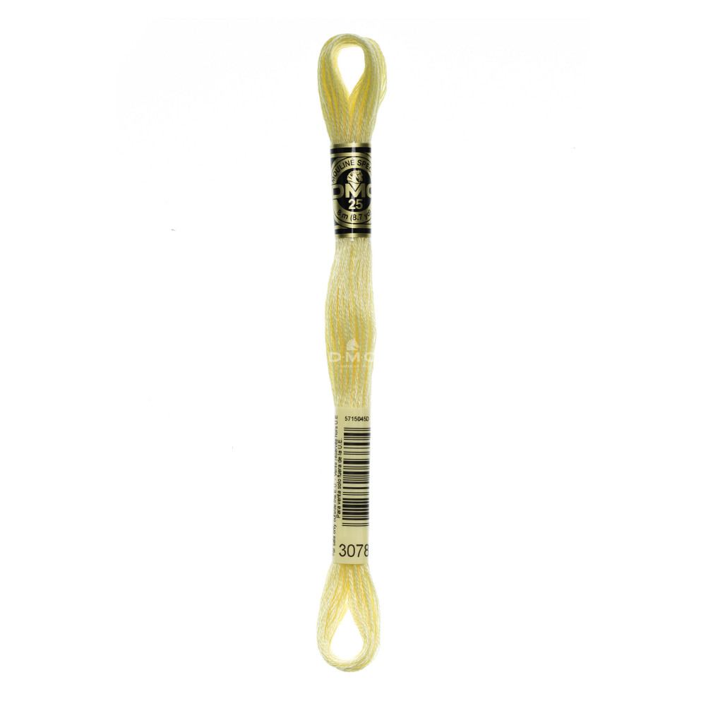 Mouliné spécial DMC 117MC - Nuances vert / marron / jaune / rouge