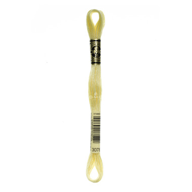 Mouliné spécial DMC 117MC - Nuances vert / marron / jaune / rouge