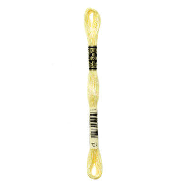 Mouliné spécial DMC 117MC - Nuances vert / marron / jaune / rouge