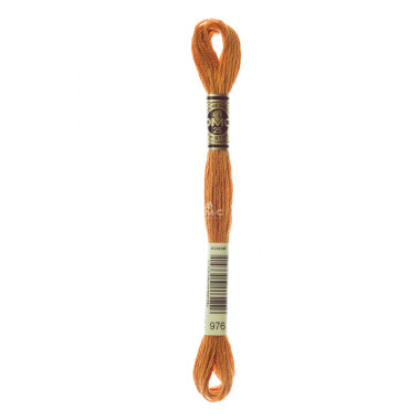Mouliné spécial DMC 117MC - Nuances vert / marron / jaune / rouge