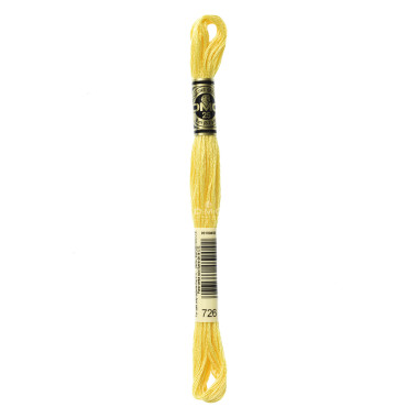 Mouliné spécial DMC 117MC - Nuances vert / marron / jaune / rouge