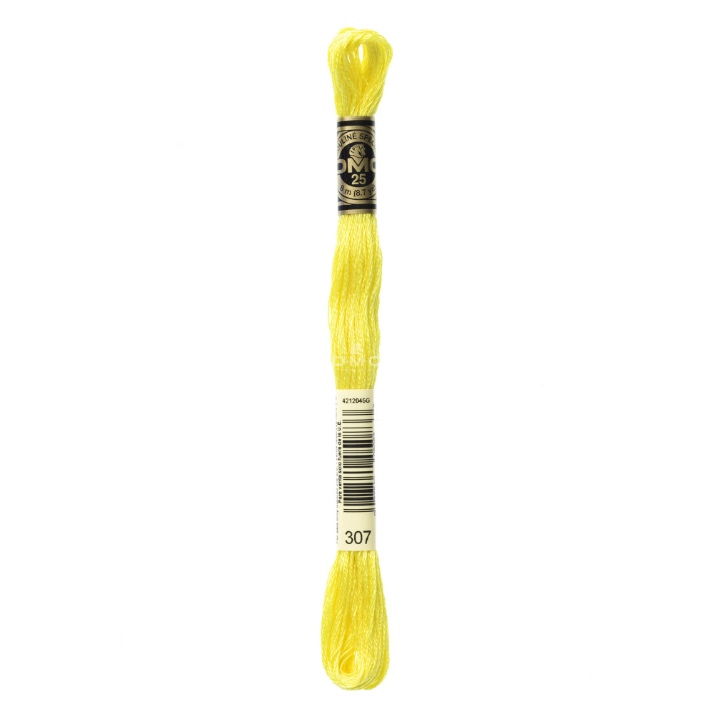 Mouliné spécial DMC 117MC - Nuances vert / marron / jaune / rouge