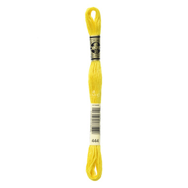 Mouliné spécial DMC 117MC - Nuances vert / marron / jaune / rouge