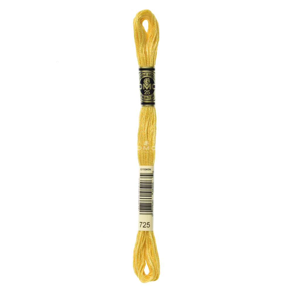 Mouliné spécial DMC 117MC - Nuances vert / marron / jaune / rouge