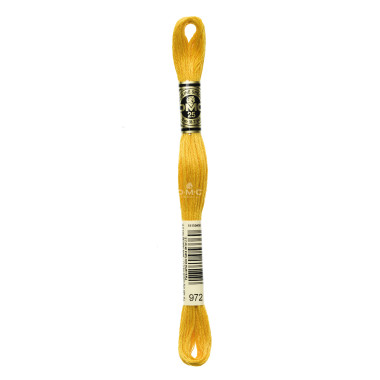 Mouliné spécial DMC 117MC - Nuances vert / marron / jaune / rouge
