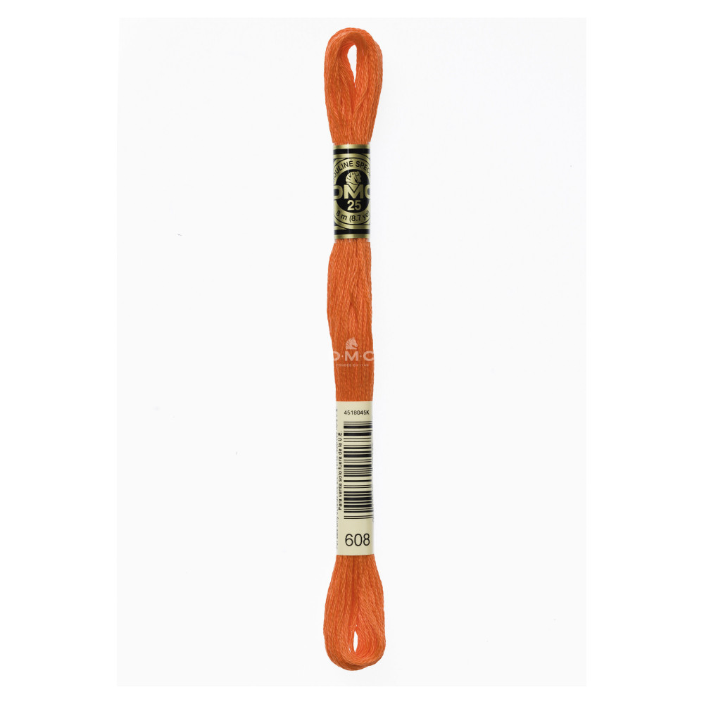 Mouliné spécial DMC 117MC - Nuances vert / marron / jaune / rouge