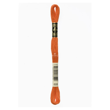 Mouliné spécial DMC 117MC - Nuances vert / marron / jaune / rouge
