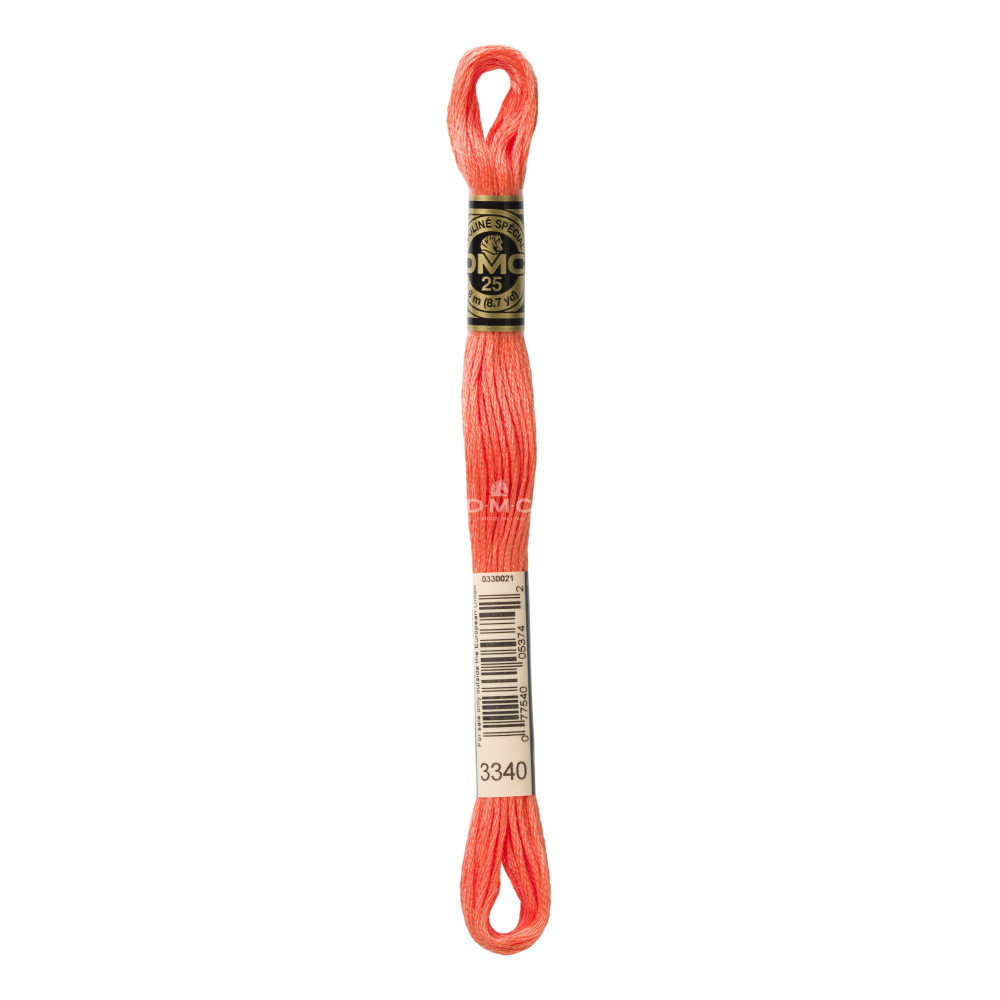 Mouliné spécial DMC 117MC - Nuances vert / marron / jaune / rouge