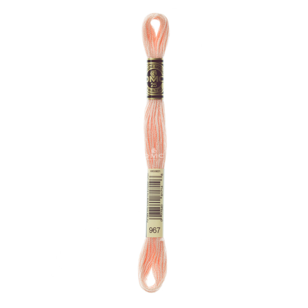 Mouliné spécial DMC 117MC - Nuances vert / marron / jaune / rouge