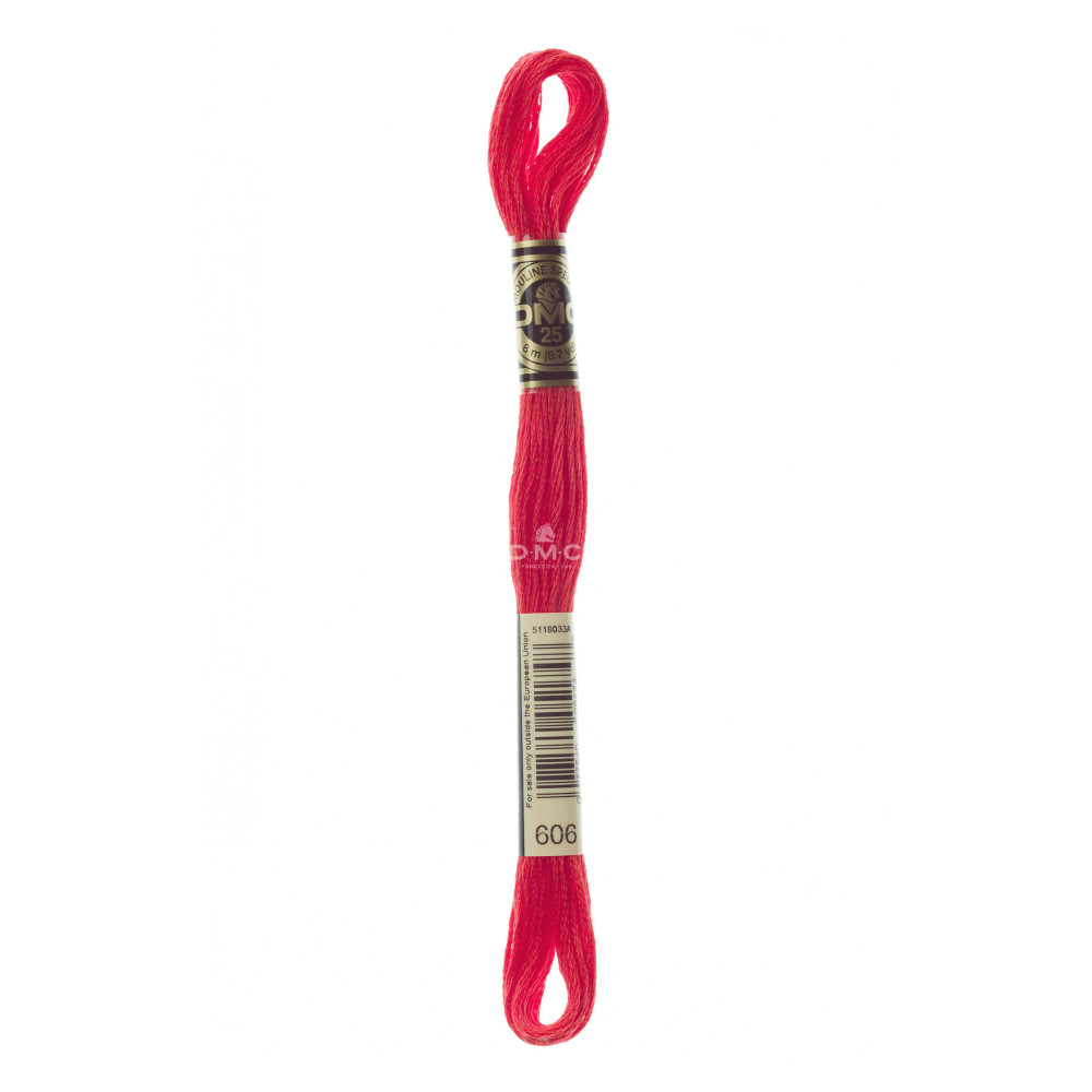 Mouliné spécial DMC 117MC - Nuances vert / marron / jaune / rouge