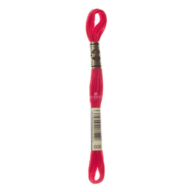 Mouliné spécial DMC 117MC - Nuances vert / marron / jaune / rouge