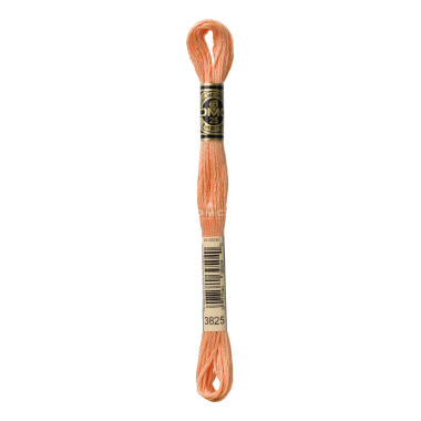 Mouliné spécial DMC 117MC - Nuances orange / marron / blanc / noir