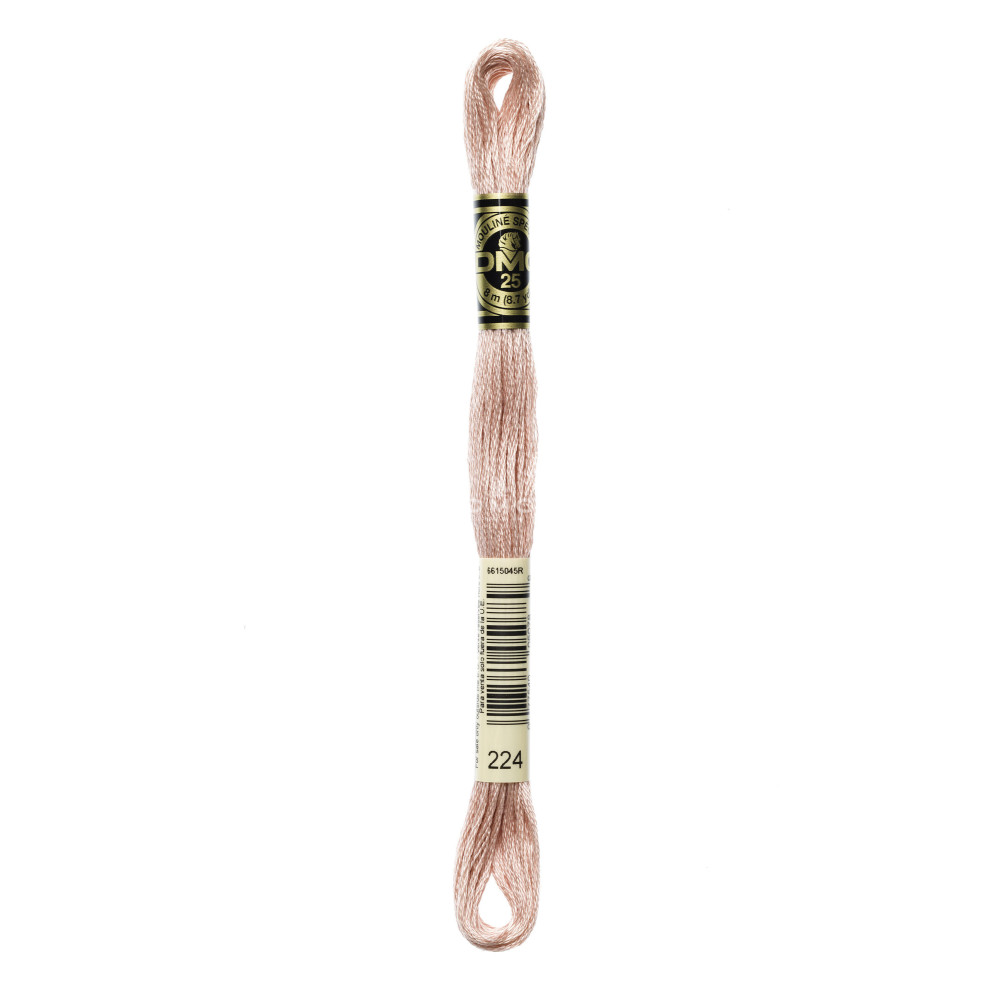 Mouliné spécial DMC 117MC - Nuances orange / marron / blanc / noir