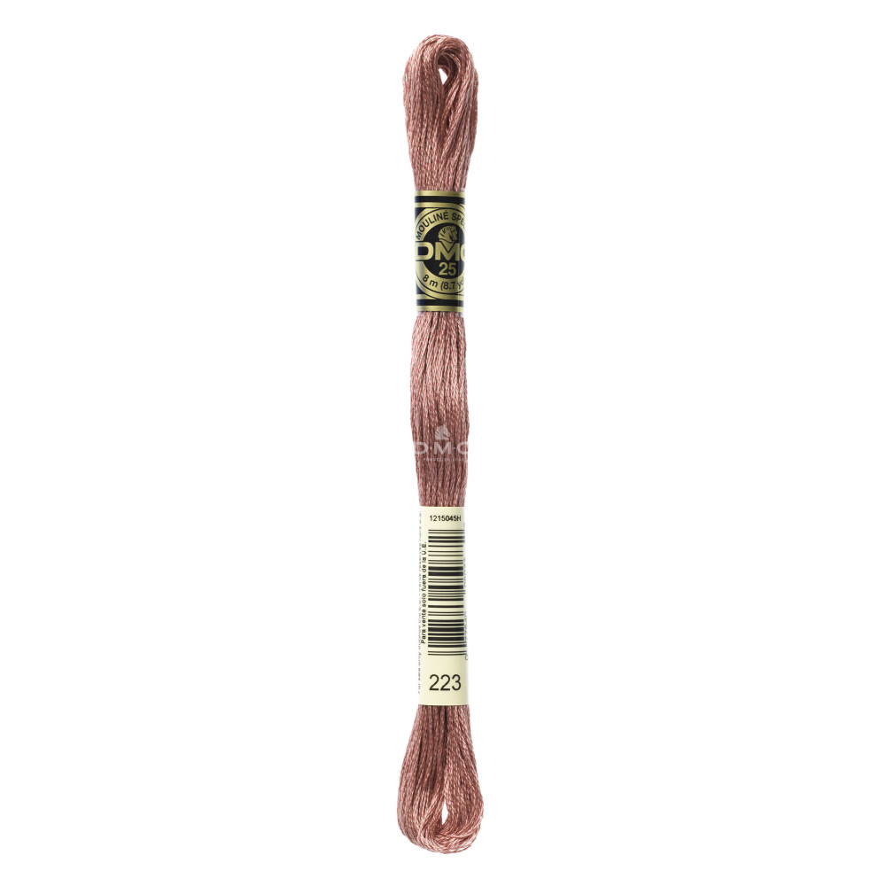 Mouliné spécial DMC 117MC - Nuances orange / marron / blanc / noir