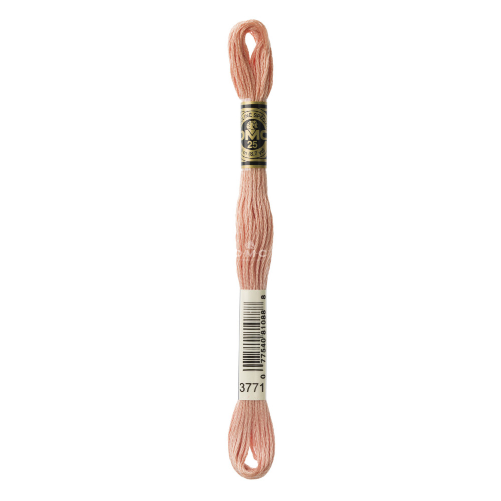 Mouliné spécial DMC 117MC - Nuances orange / marron / blanc / noir