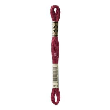 Mouliné spécial DMC 117MC - Nuances orange / marron / blanc / noir