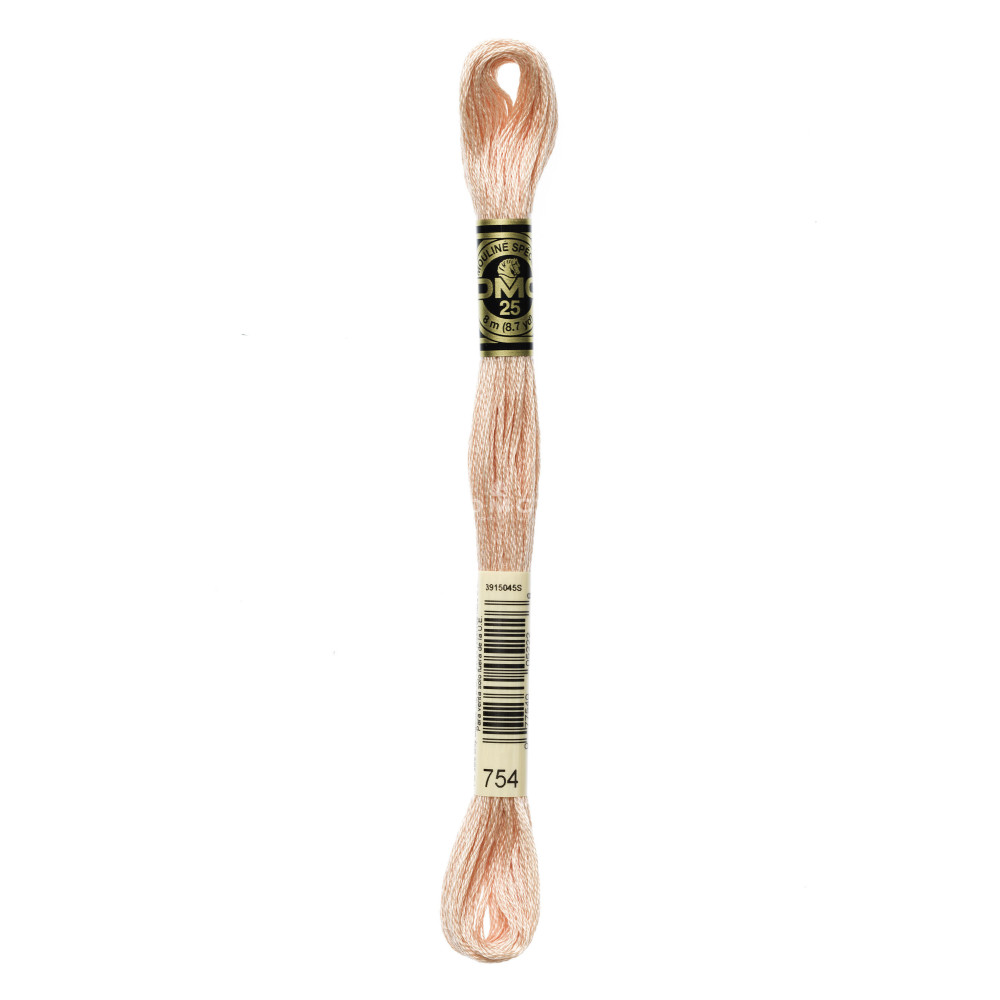 Mouliné spécial DMC 117MC - Nuances orange / marron / blanc / noir