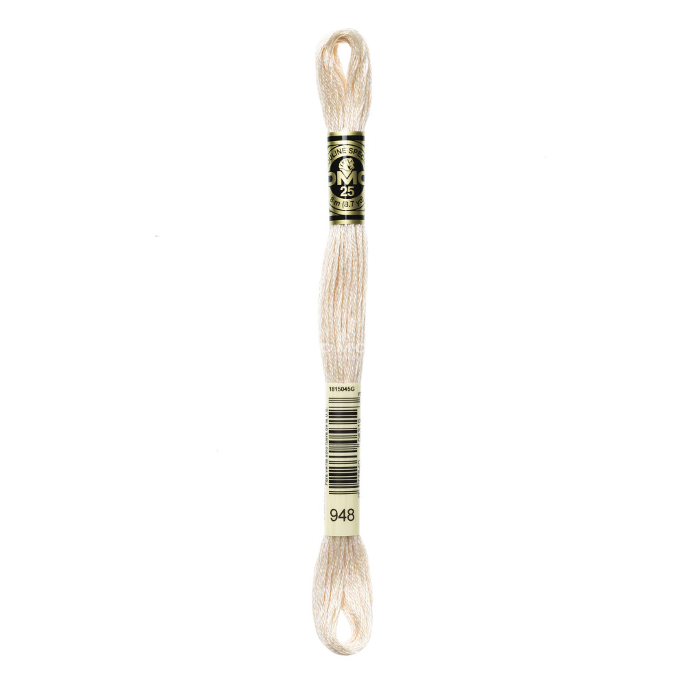 Mouliné spécial DMC 117MC - Nuances orange / marron / blanc / noir
