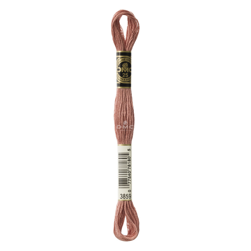 Mouliné spécial DMC 117MC - Nuances orange / marron / blanc / noir