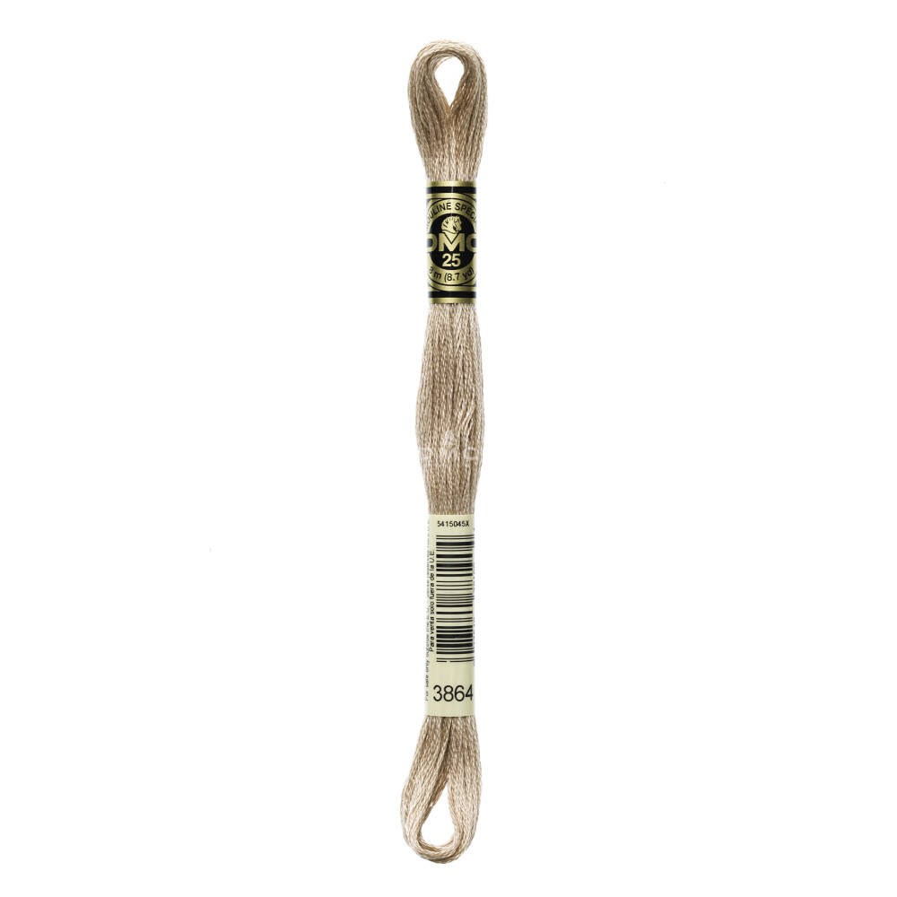 Mouliné spécial DMC 117MC - Nuances orange / marron / blanc / noir