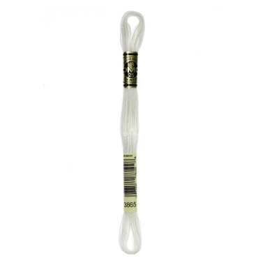 Mouliné spécial DMC 117MC - Nuances orange / marron / blanc / noir