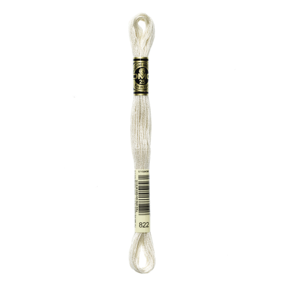 Mouliné spécial DMC 117MC - Nuances orange / marron / blanc / noir