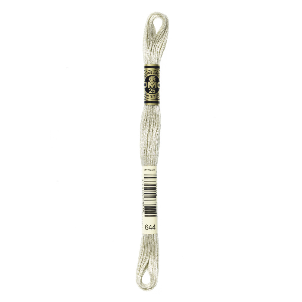 Mouliné spécial DMC 117MC - Nuances orange / marron / blanc / noir