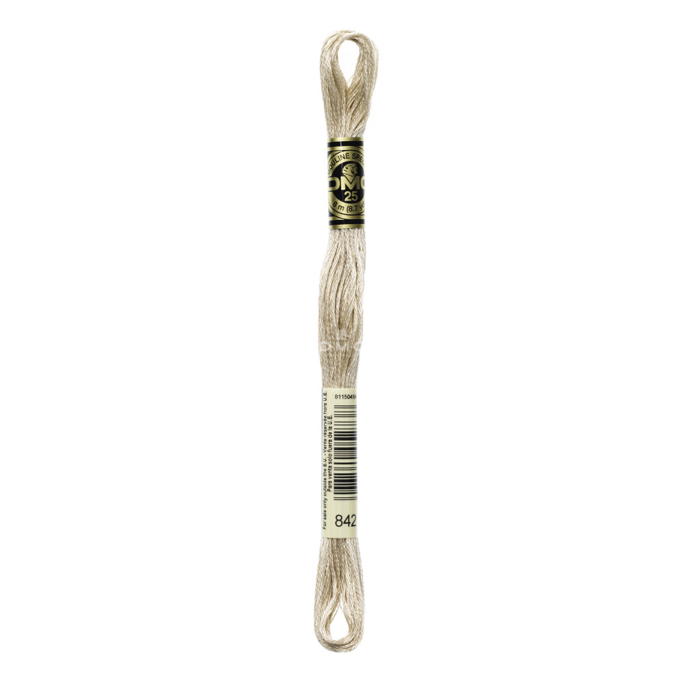 Mouliné spécial DMC 117MC - Nuances orange / marron / blanc / noir