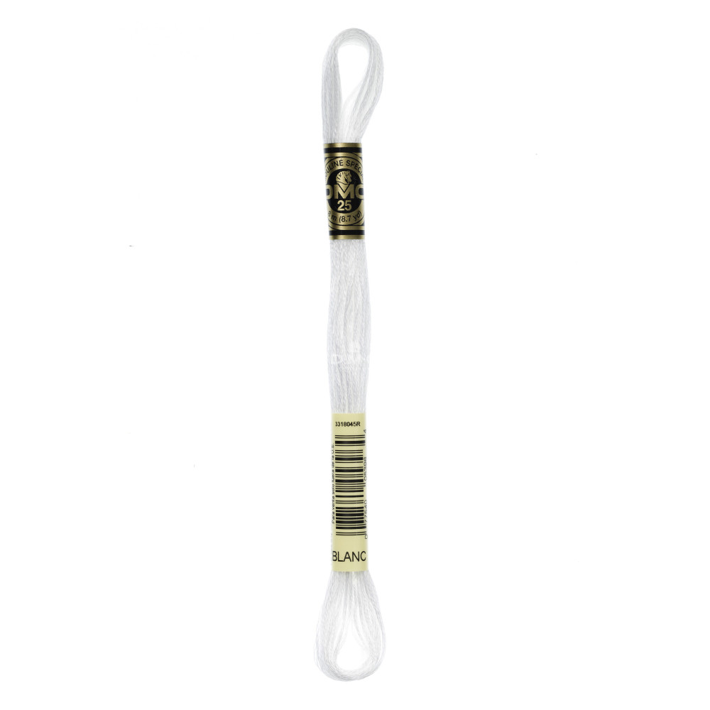 Mouliné spécial DMC 117MC - Nuances orange / marron / blanc / noir