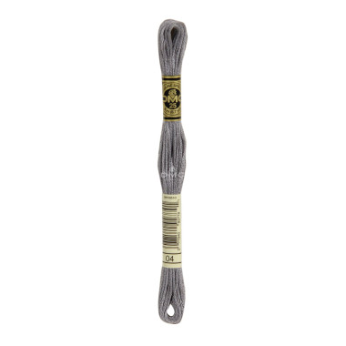 Mouliné spécial DMC 117MC - Nuances orange / marron / blanc / noir
